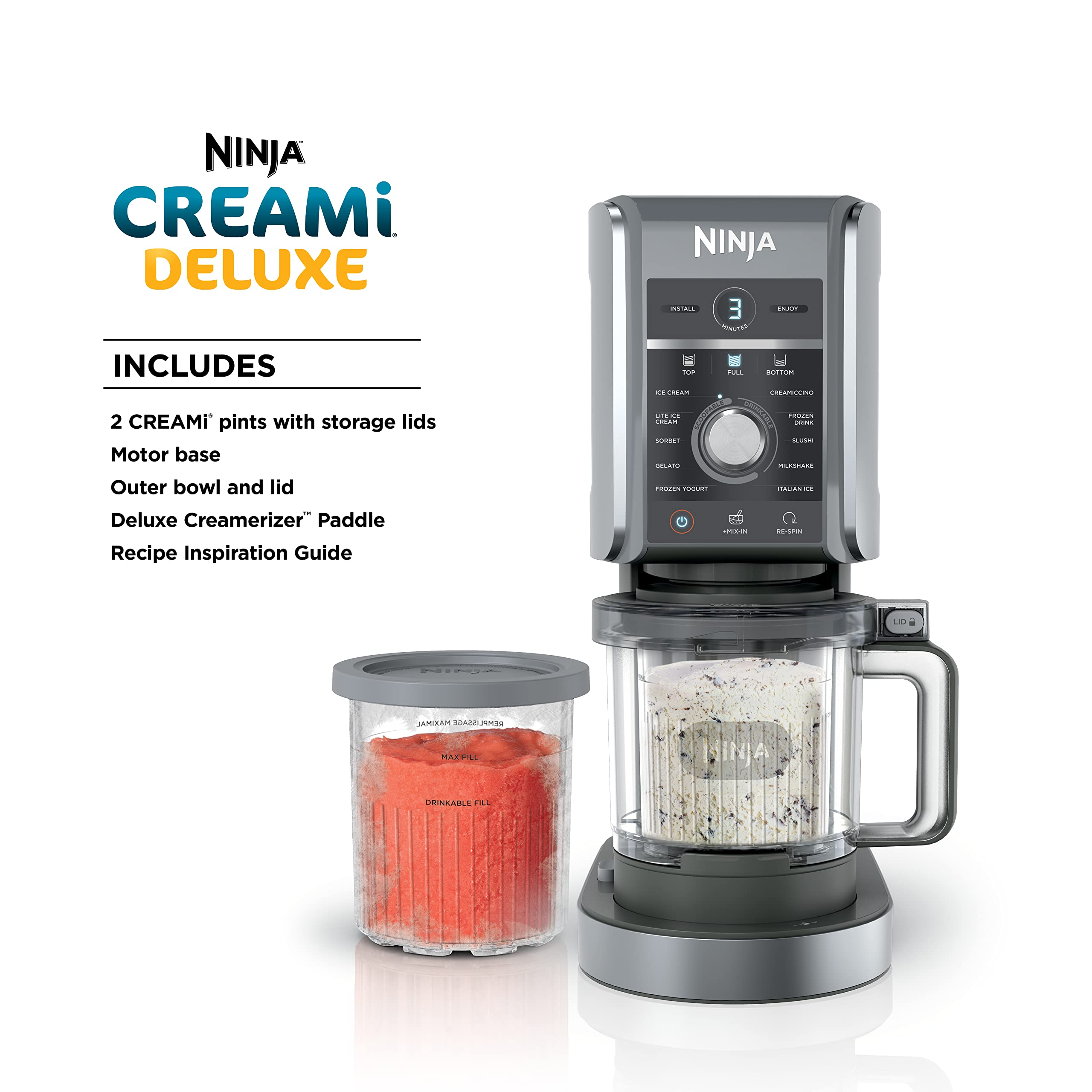 Ninja CREAMi Ice Cream & Frozen Treat Maker