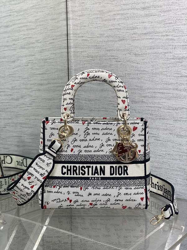 Dior Mini Book Tote Toile De Jouy