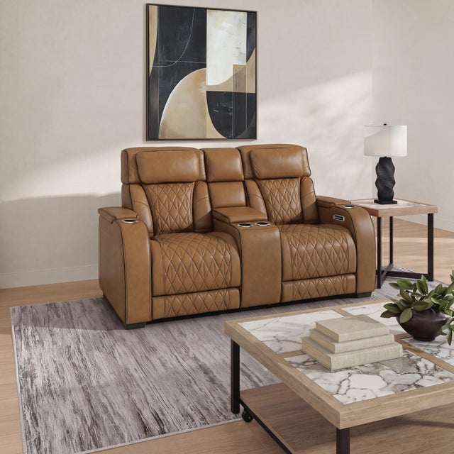 Boyington Power Reclining Loveseat with Console
