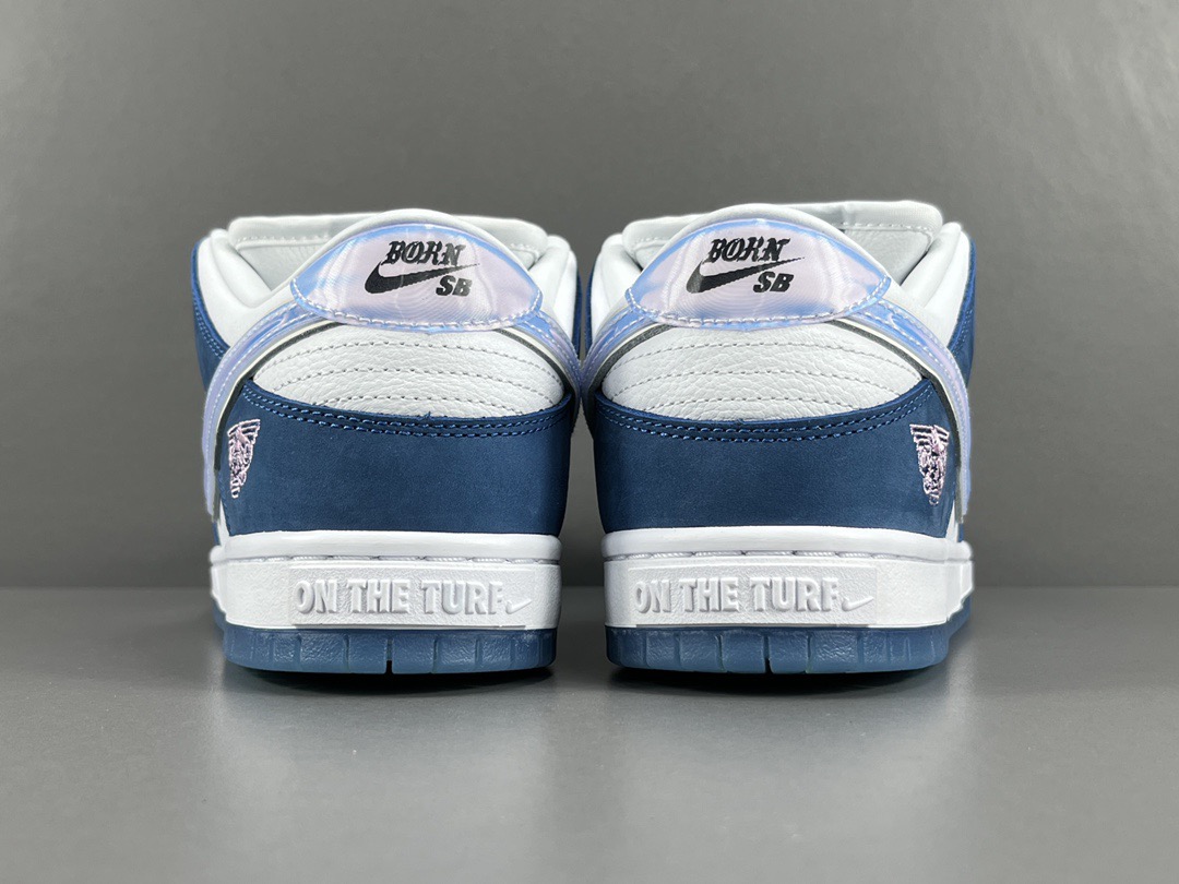 Nike dunk sb x born x raised  Co-branded style