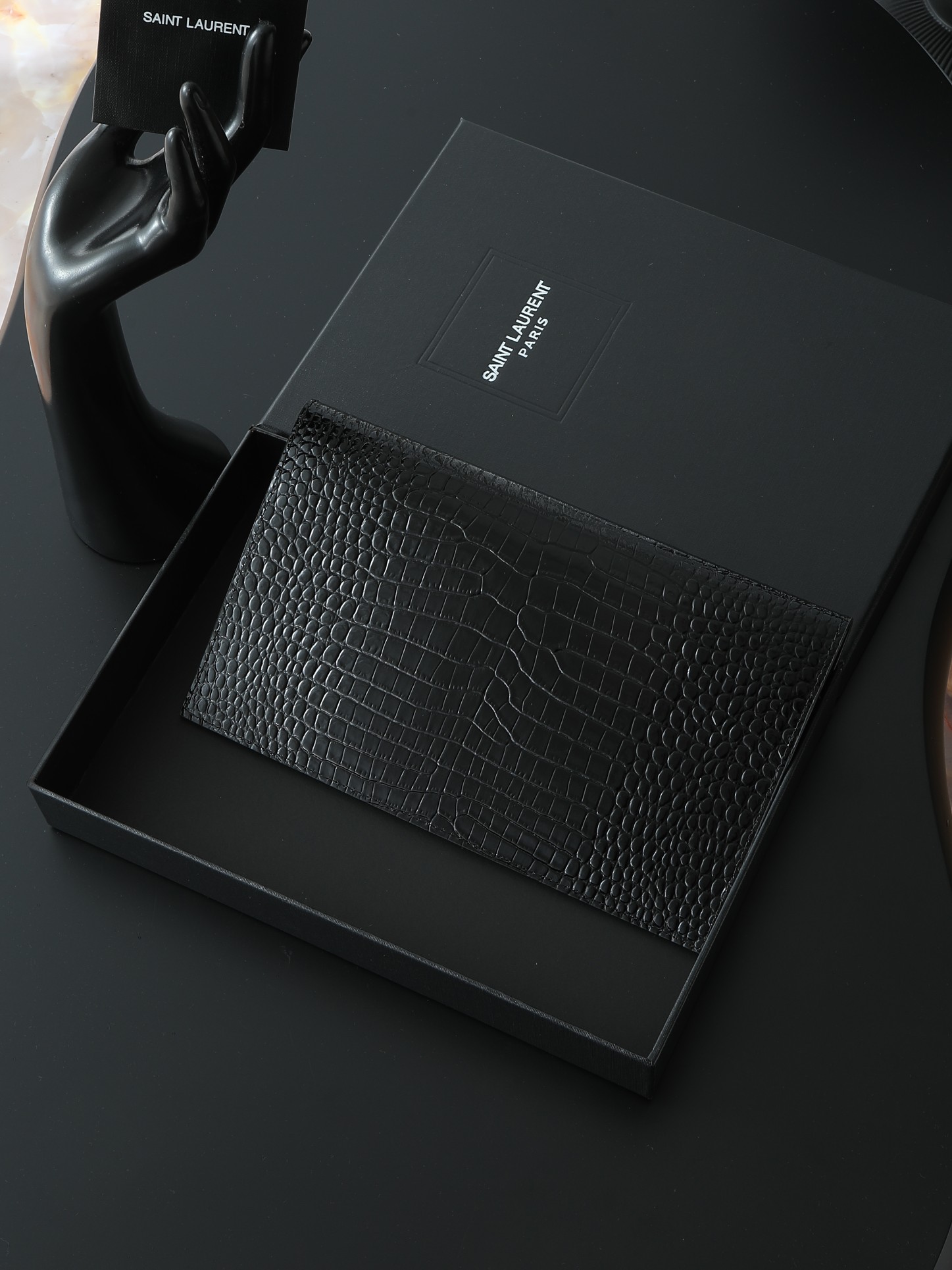 YSL Cassandre Envelope Clutch