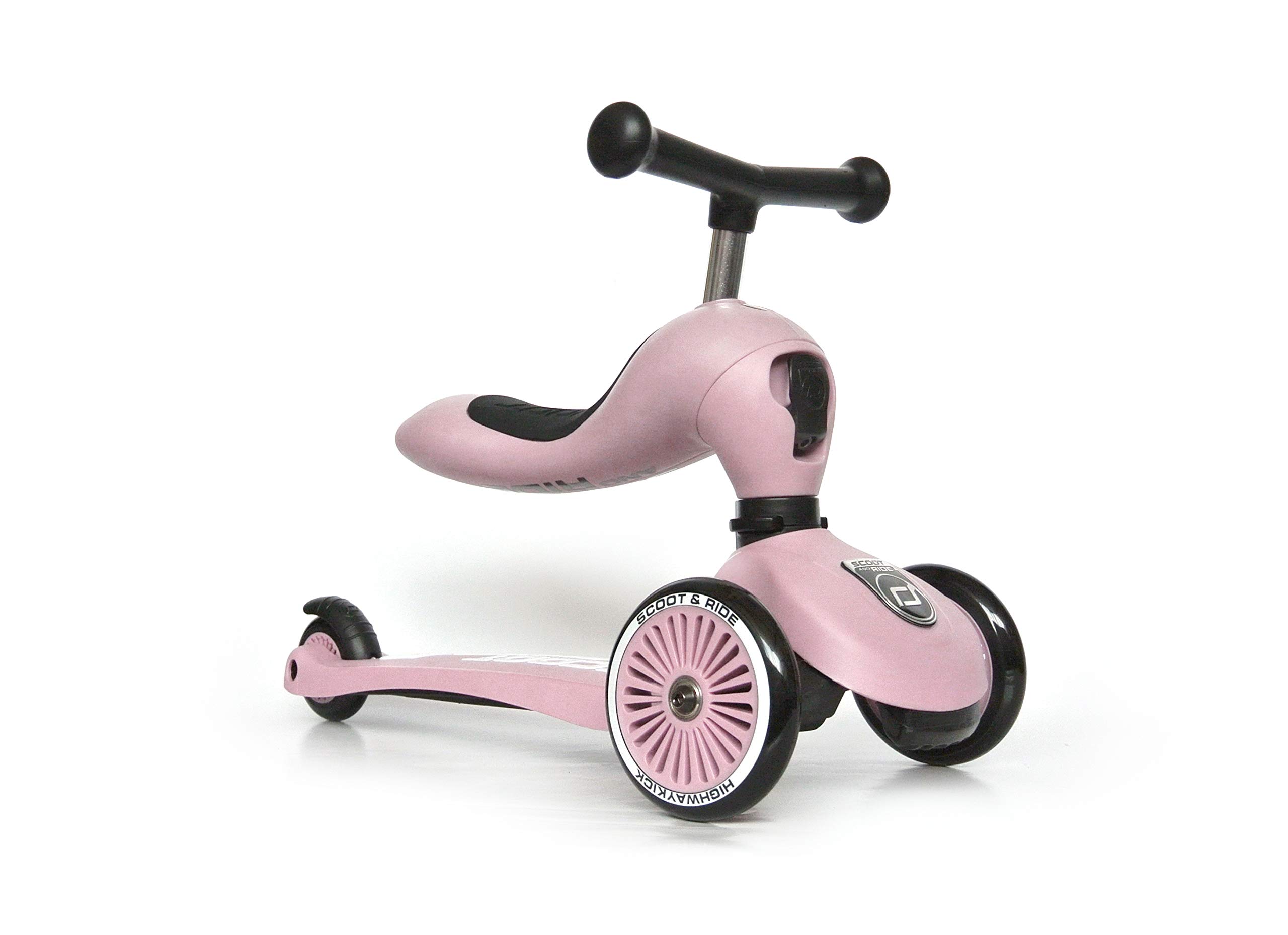 Children Adjustable Seated or Standing 2-in-1 Scooter Including