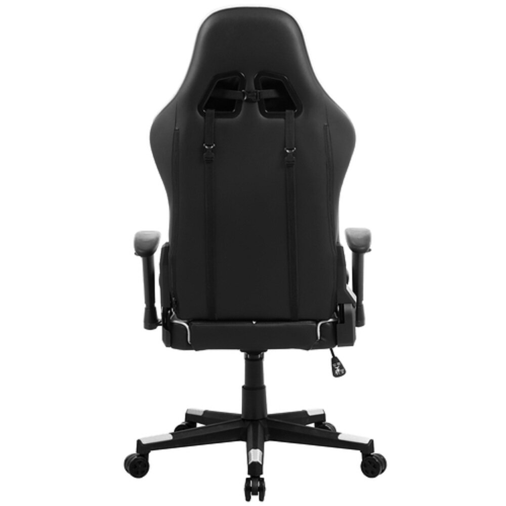 White Foam Gaming Computer Chair with Hydraulic Seat Adjustment