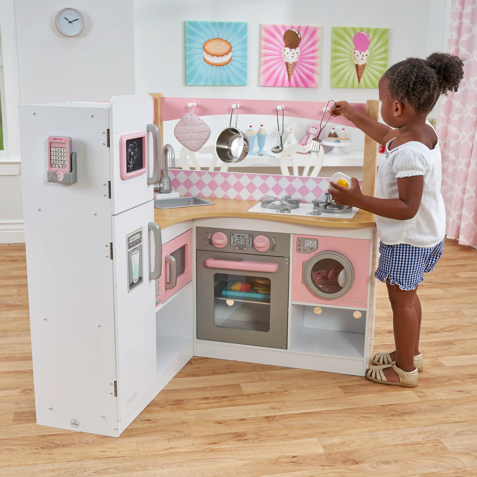 Grand Gourmet Corner Kitchen Set