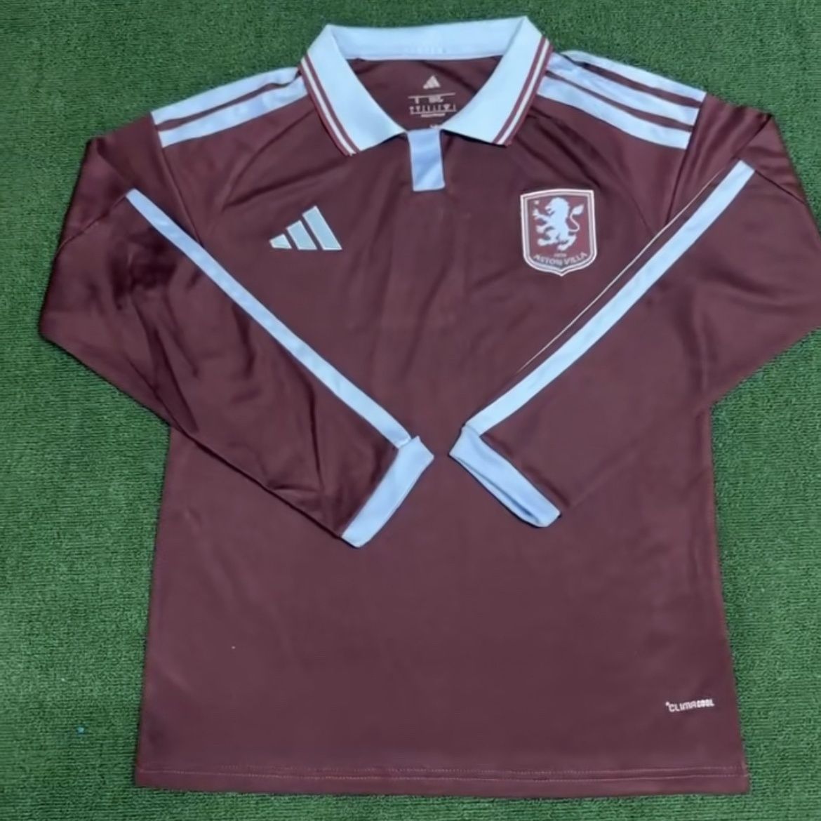 Aston Villa Home Long sleeves Jersey Fan version 26/27