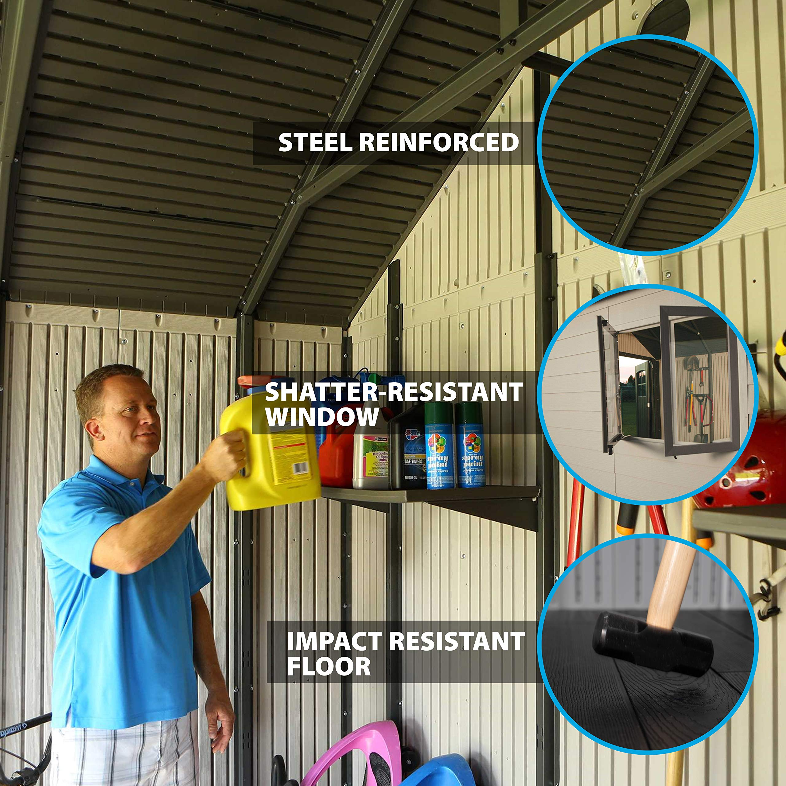 11x18.5 Ft. Storage Shed