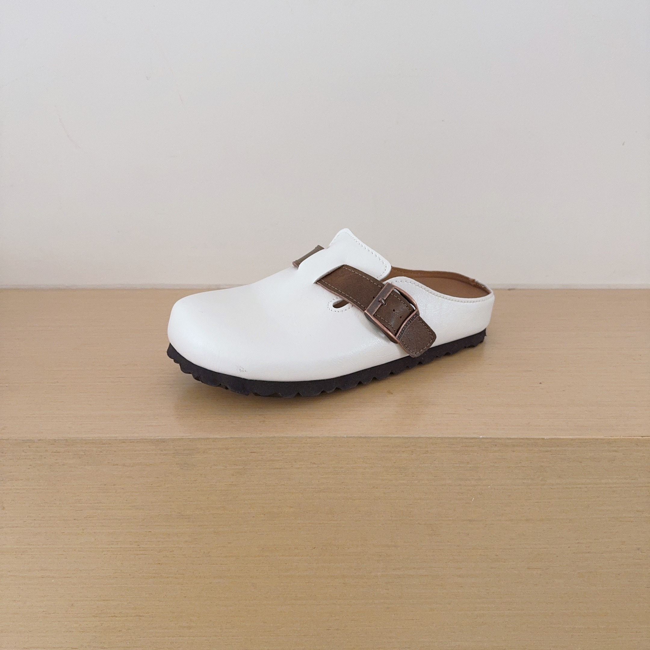 Color-Block Birken-Style Clogs