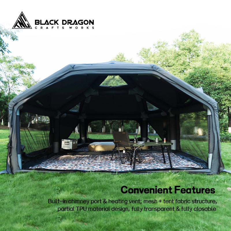BLACK DRAGON 02 Tianhe 03 Xingsu Space Station Camping Tent Inflatable Tent