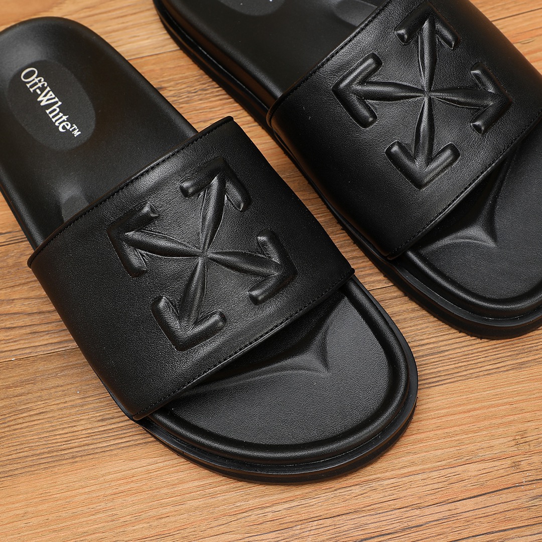 Off-white ultra-lightweight sole shoes sandals slippers