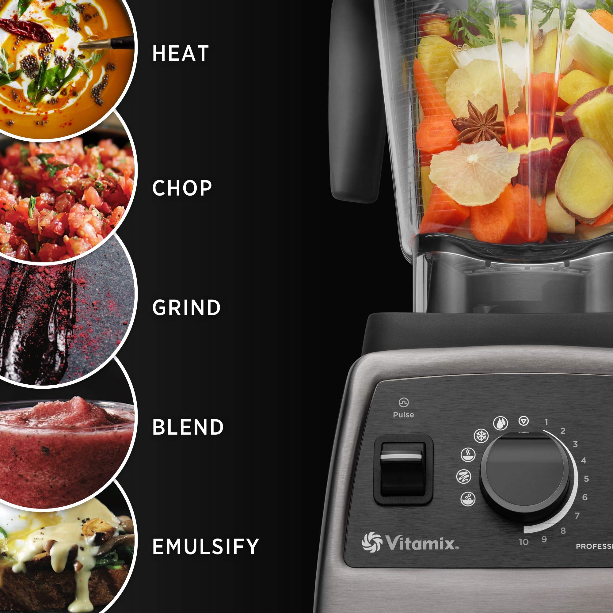 Professional-Grade Blender, Pearl Grey