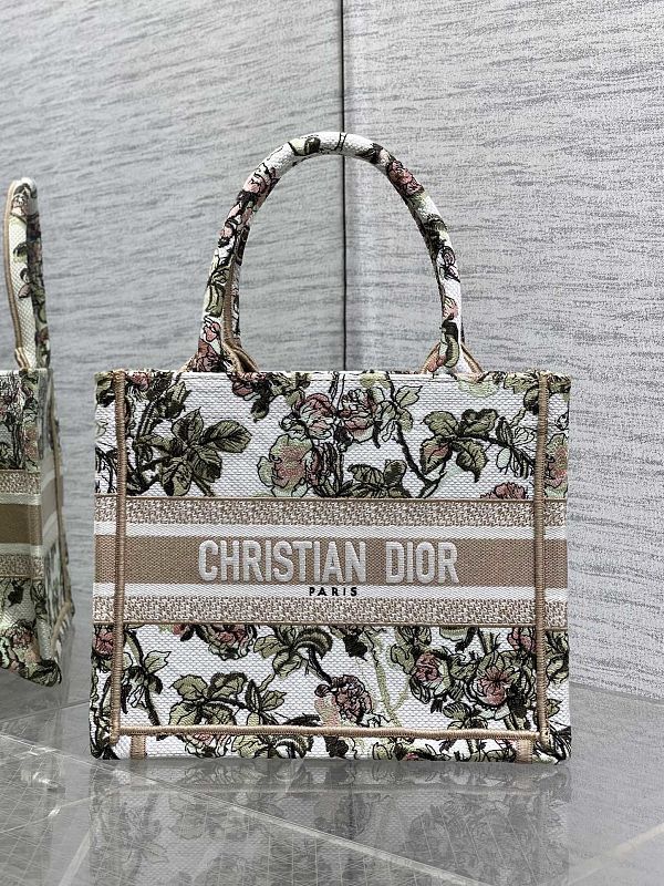 Dior Book Tote Small Botanical