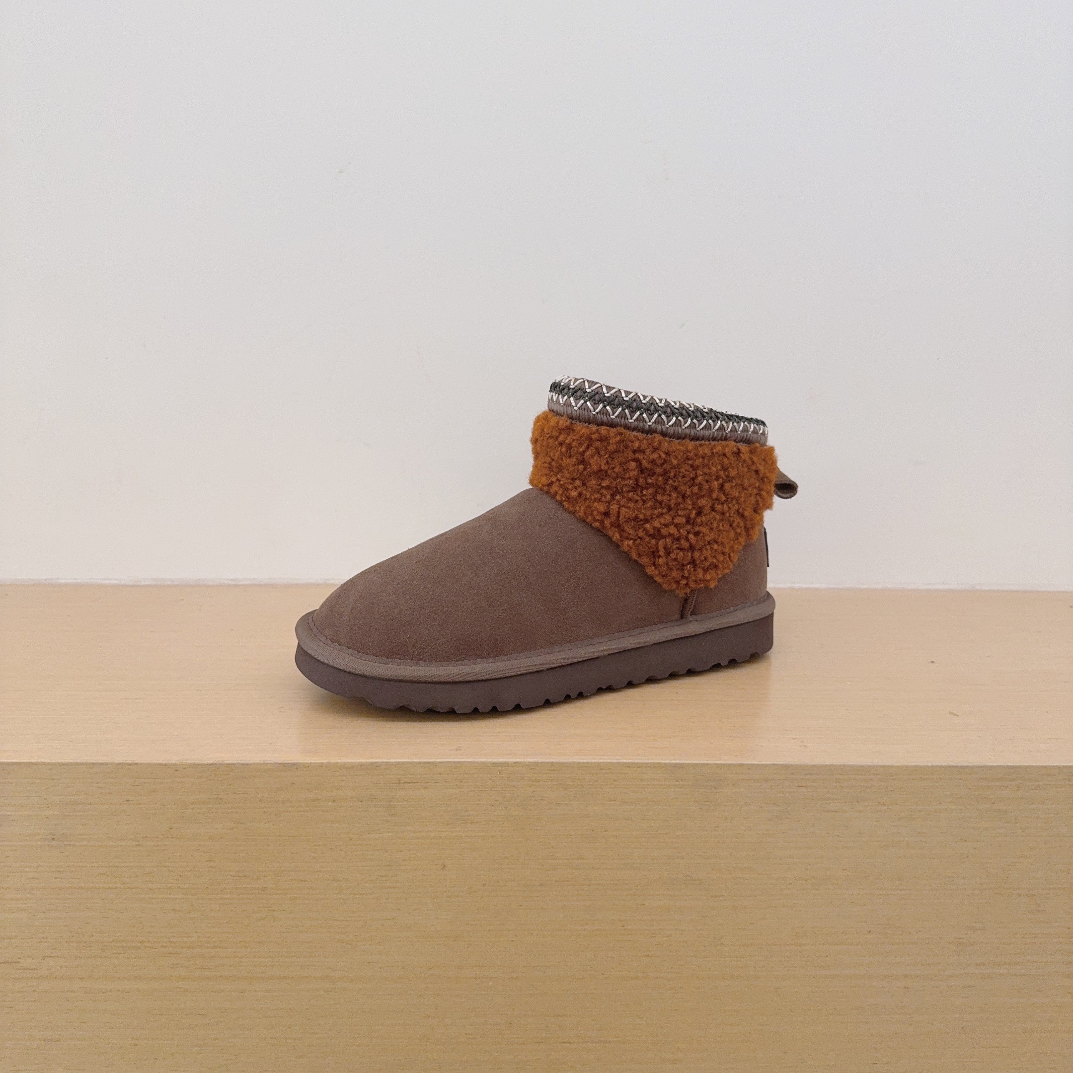 Teddy Suede Ankle Boots
