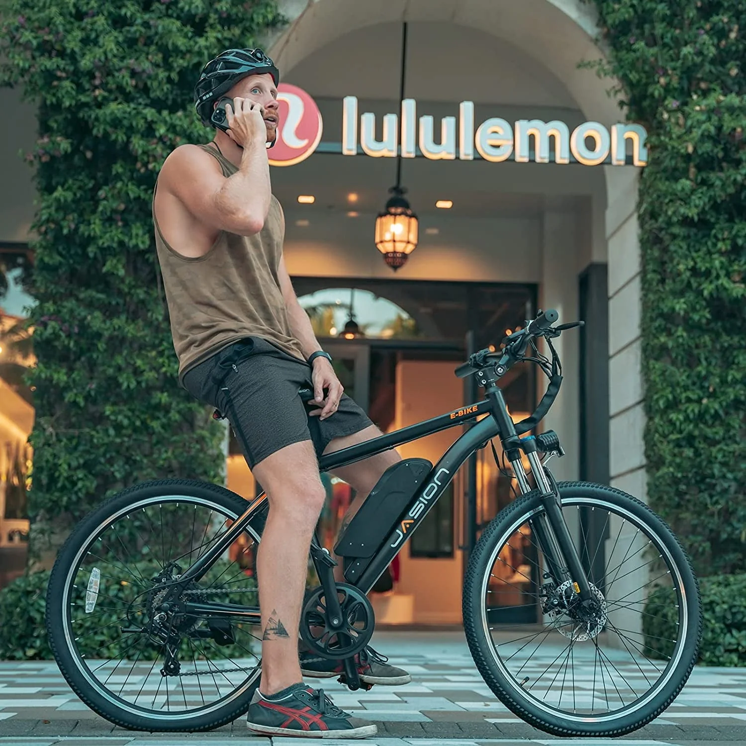 Jasion 26in Electric Mountain Bike, 350W, 7-Speed