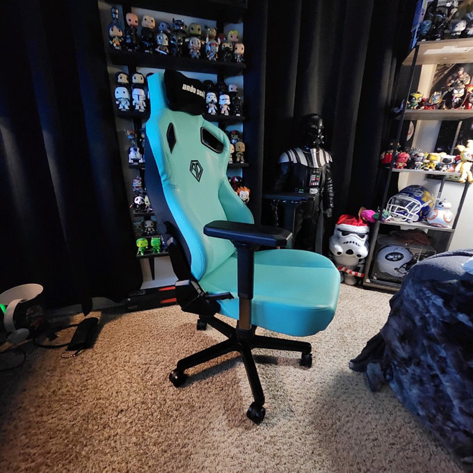 andaseaT Kaiser 3 PVC Leather PC & Racing Gaming Chair