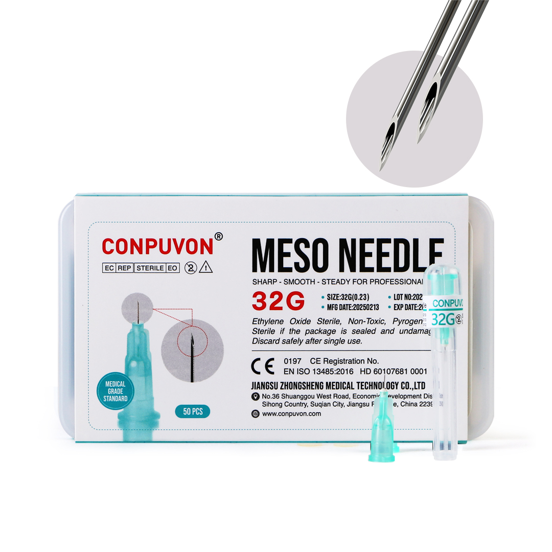 Portable premium meso needle 32GX4mm capsule package
