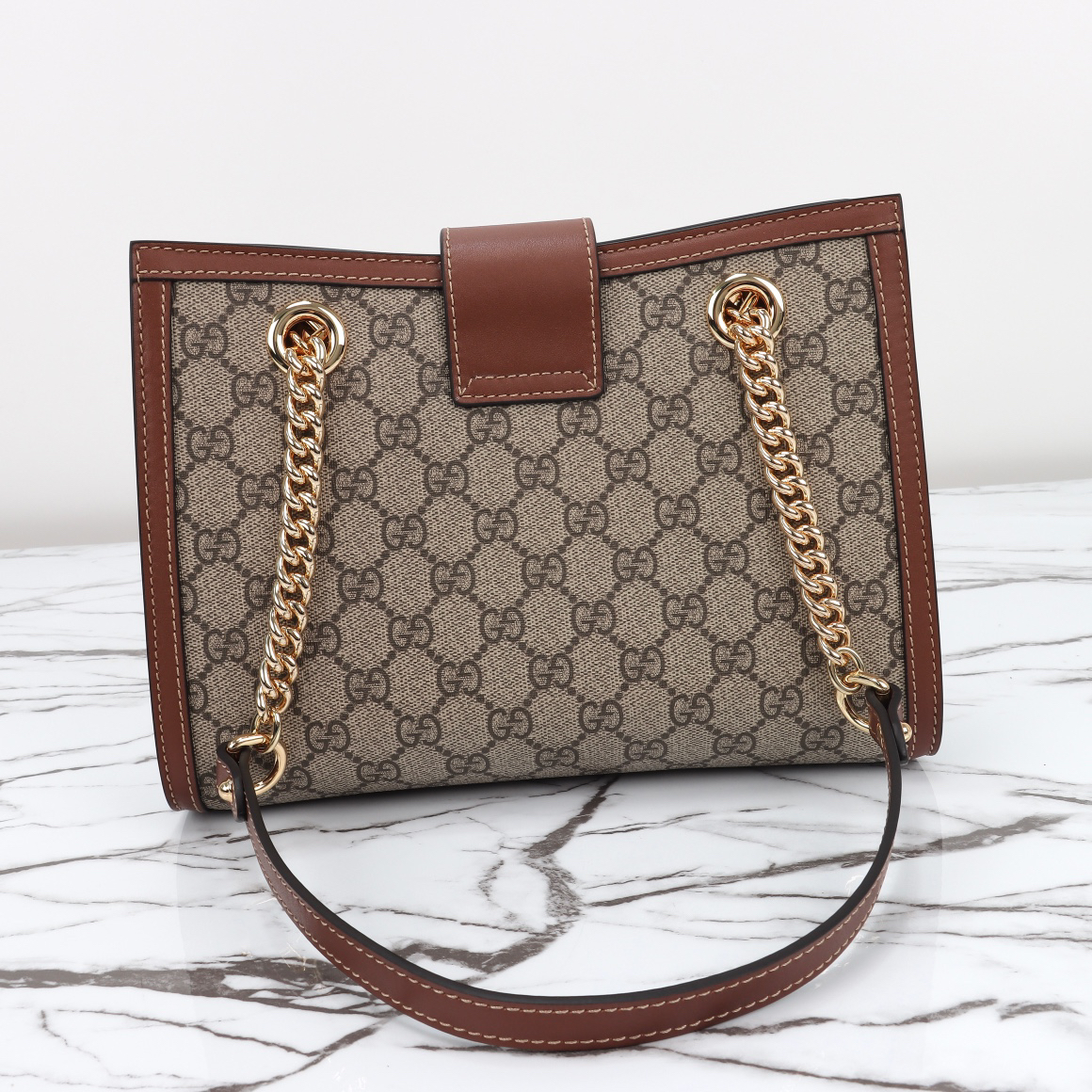 Gucci Padlock Small GG Supreme Shoulder Bag