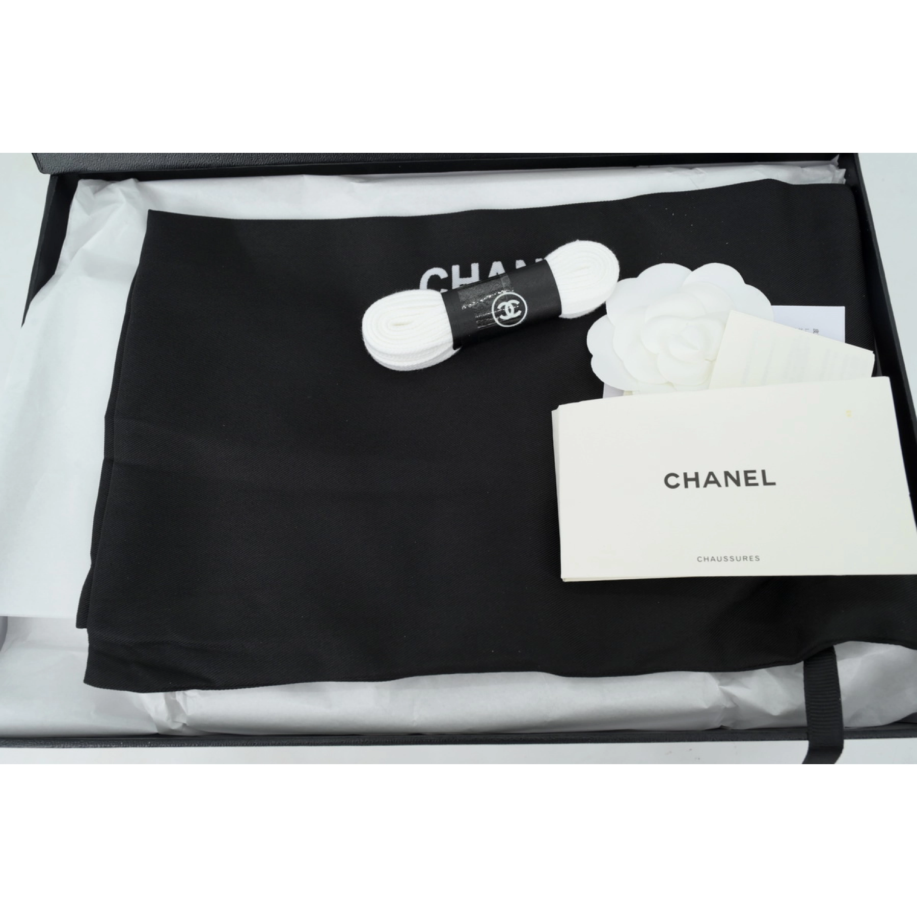 Chanel All White Sneakers