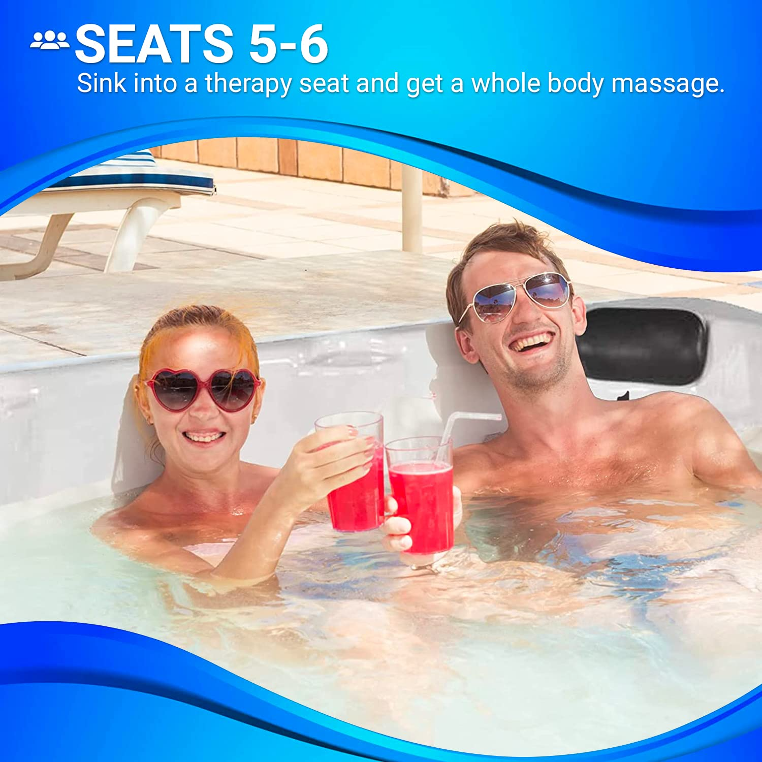 40-Jet Edgewater EX Hot Tubs