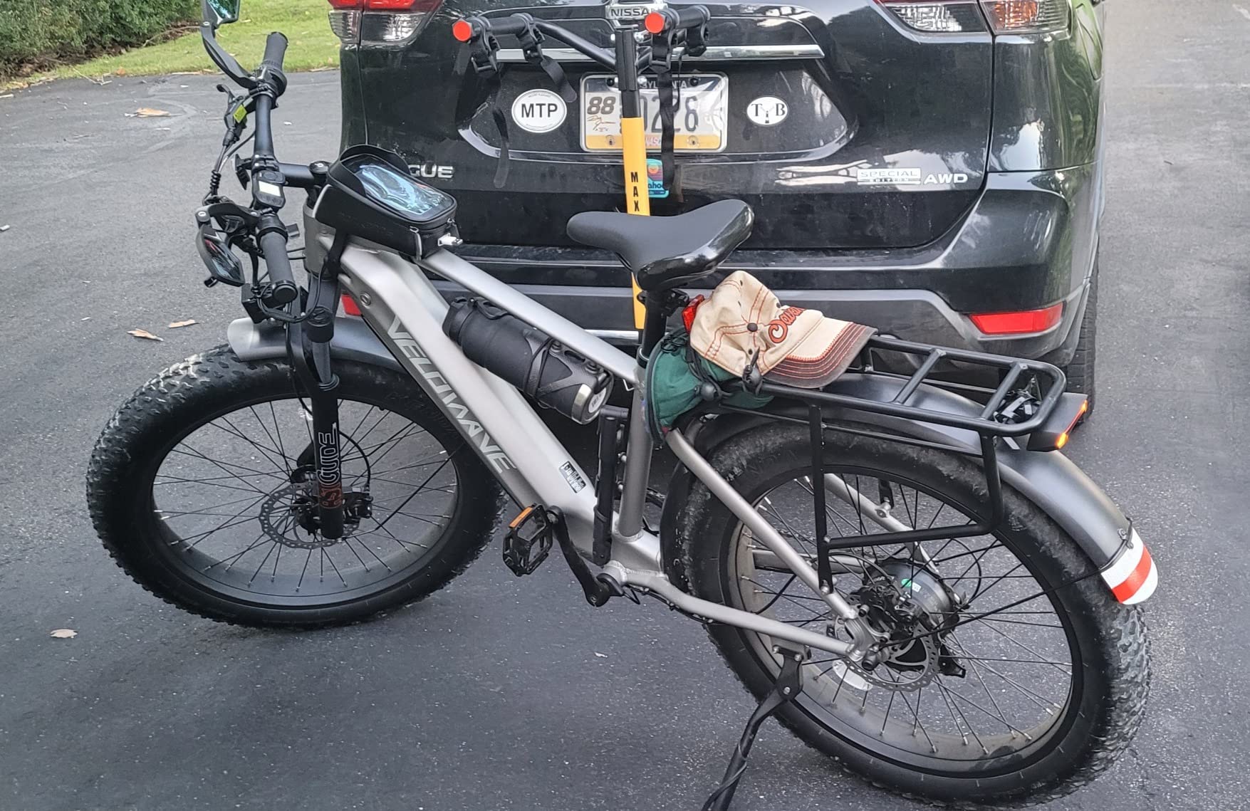 Electric Bike Adults 750W BAFANG Motor 48V 15Ah 26'' Fat Tire