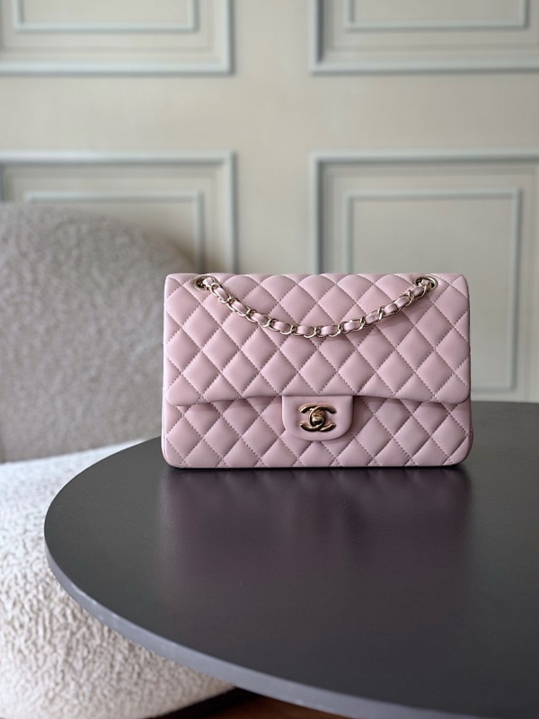 Chanel Classic Flap Bag Blush Pink