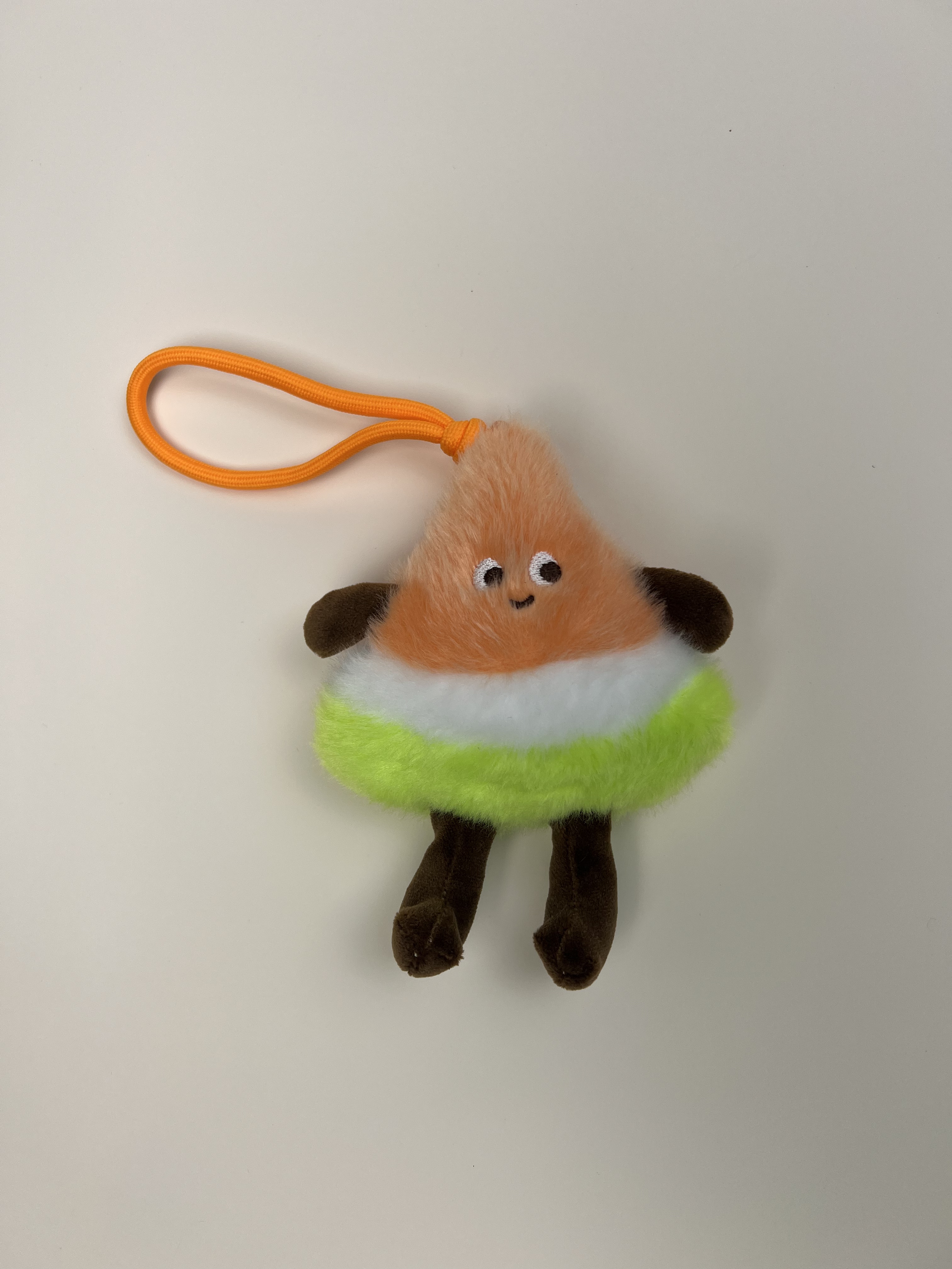 Three-Color Candy Plush Keychain