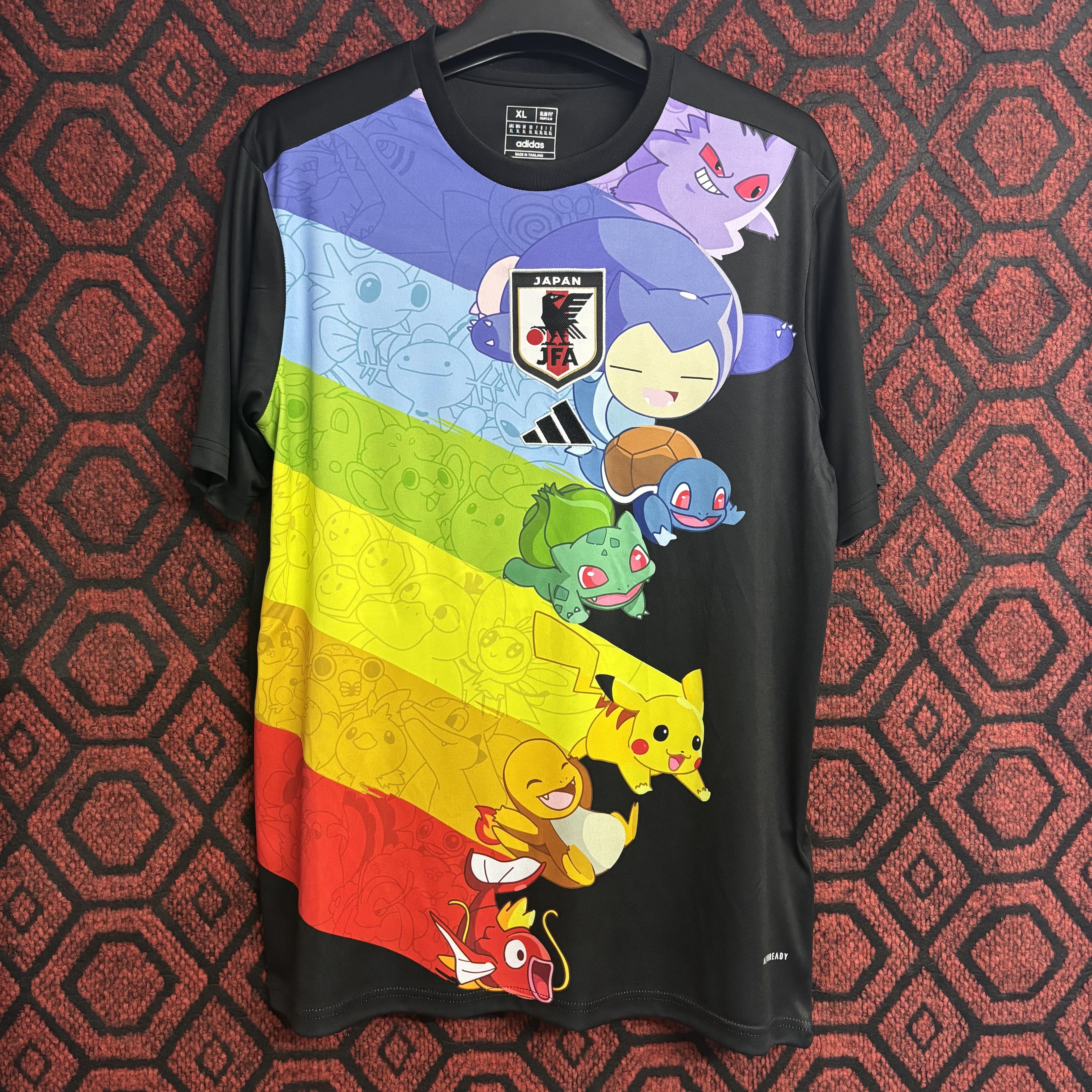 Japan Rainbow Pok é mon Jersey S-XXL