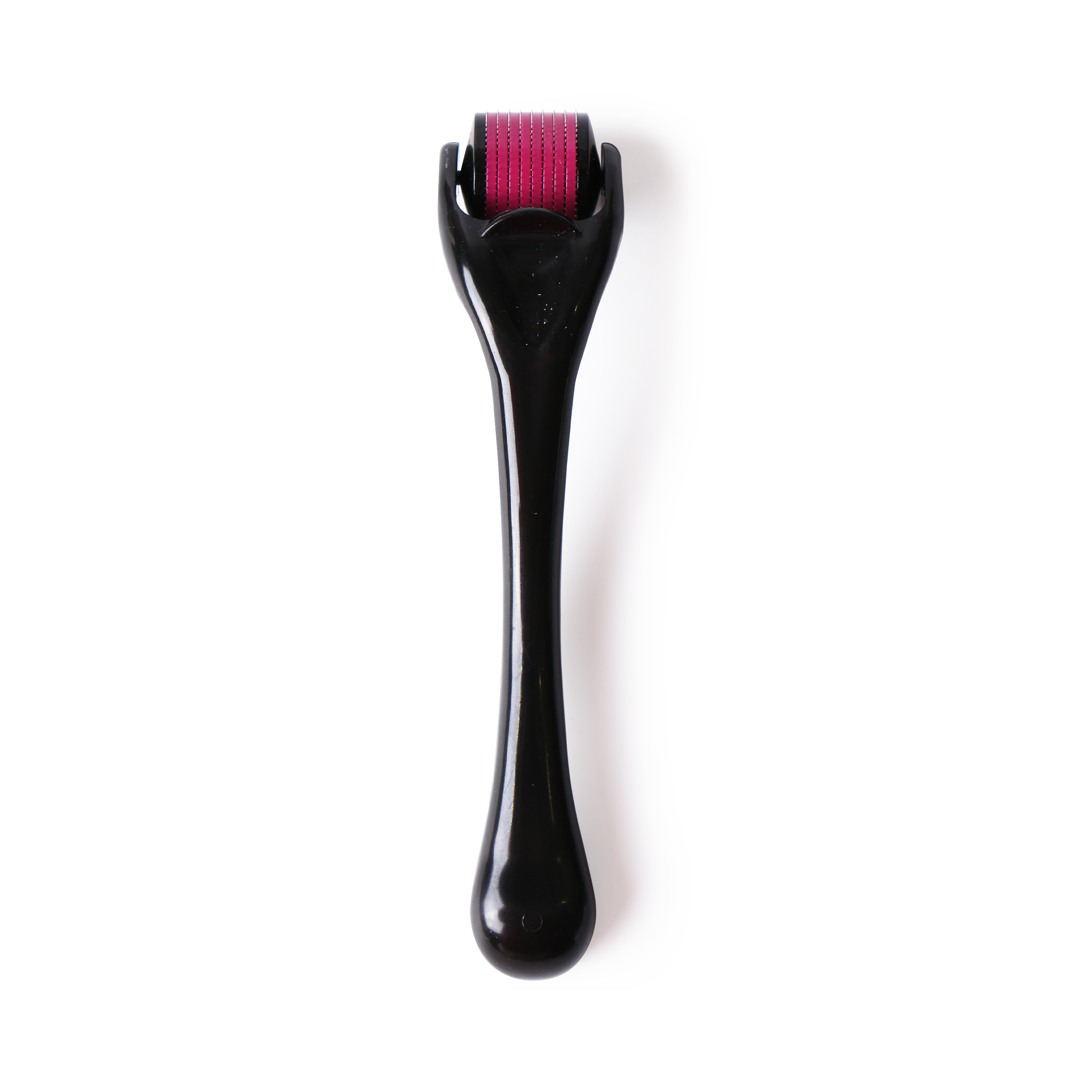 CONPUVON Beard & Hair Roller Black 540 Stainless Steel Derma Microneedling Roller Face Home Use