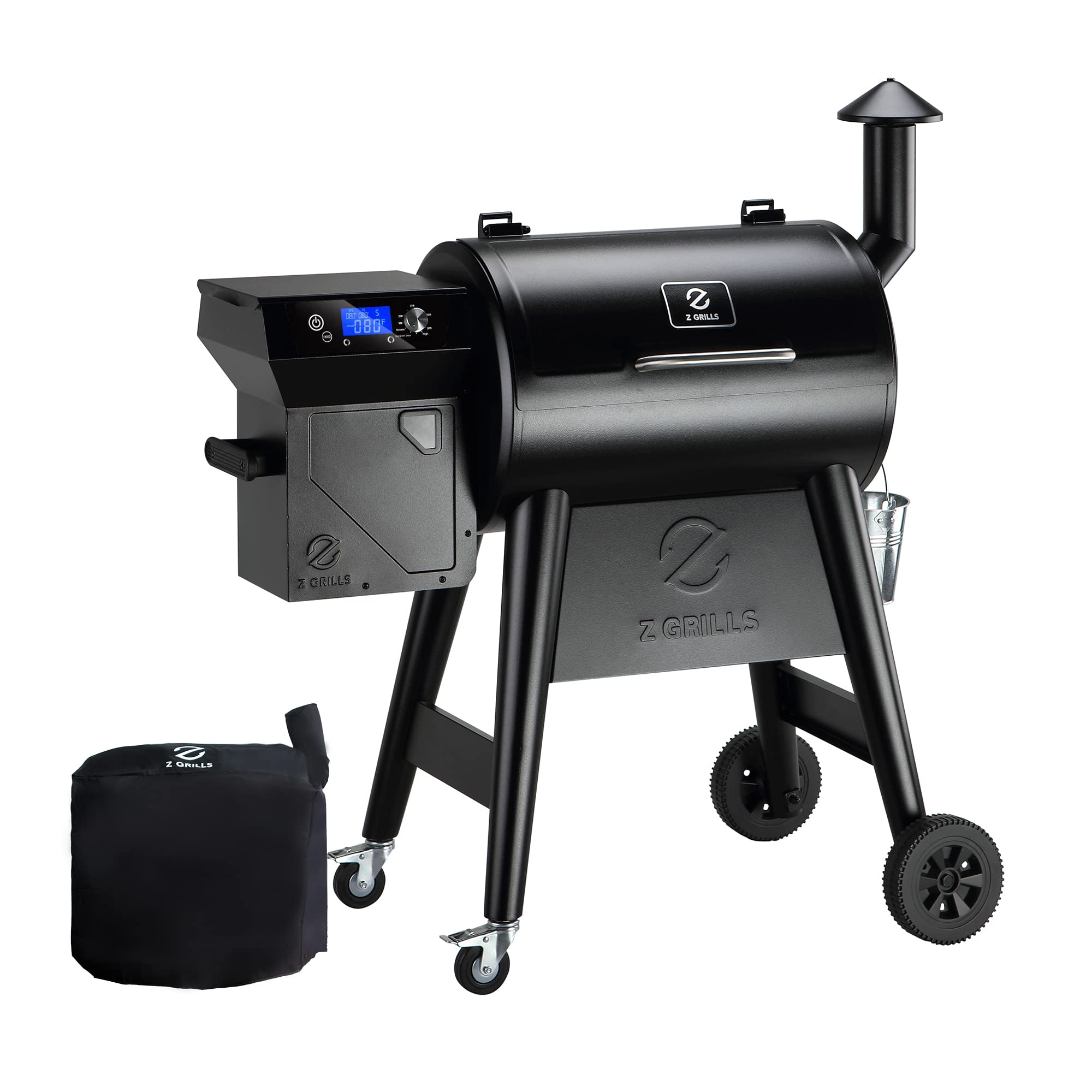 Wood Pellet Grill Smoker with Digital Controls