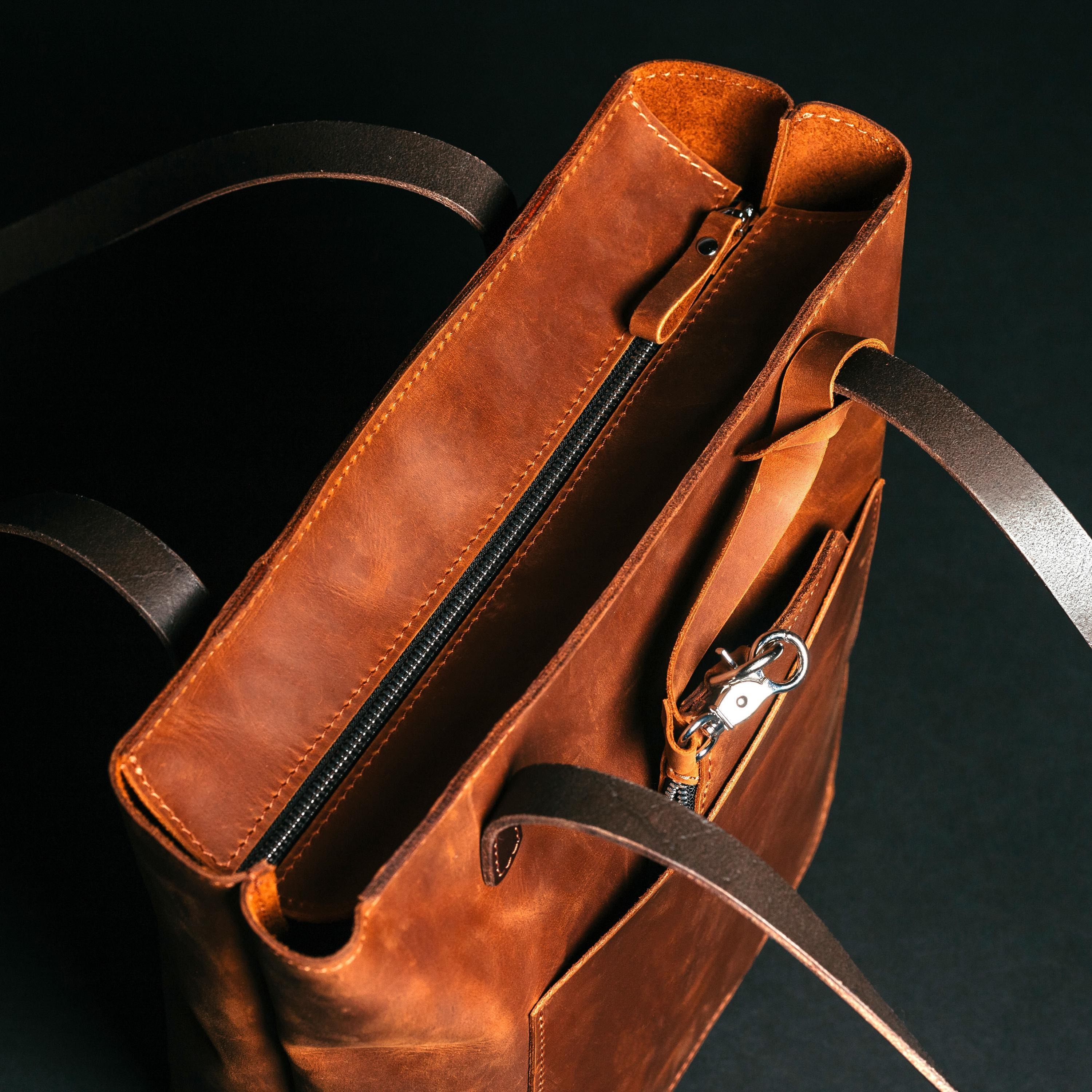 The Heritage Handcrafted Leather Tote Bag