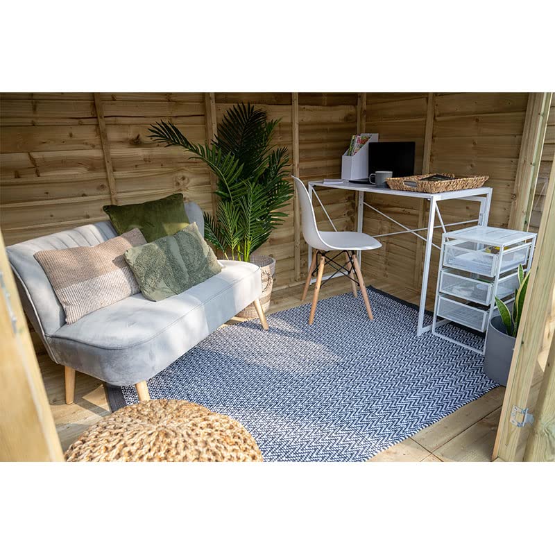 8x6 Forest Oakley Double Door Pent Summer House