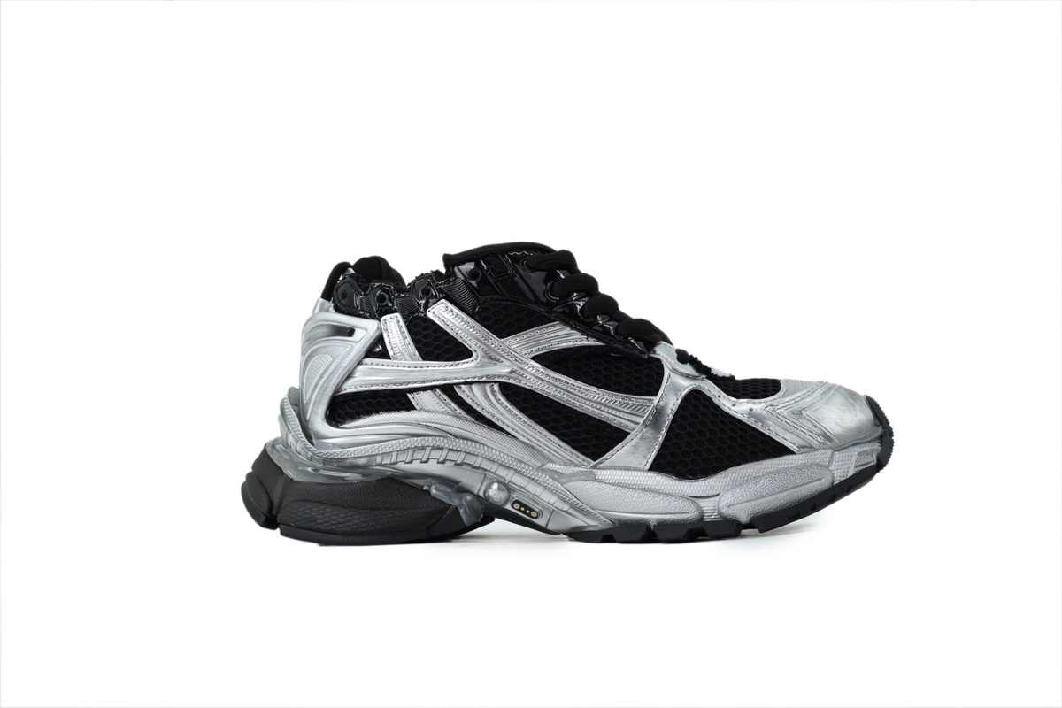 Balenciaga Runner Black Silver 853223 WRNLD 1125