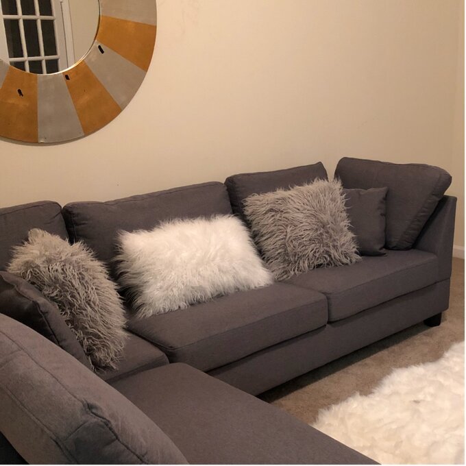 Hemphill 3 - Piece Upholstered Chaise Sectional