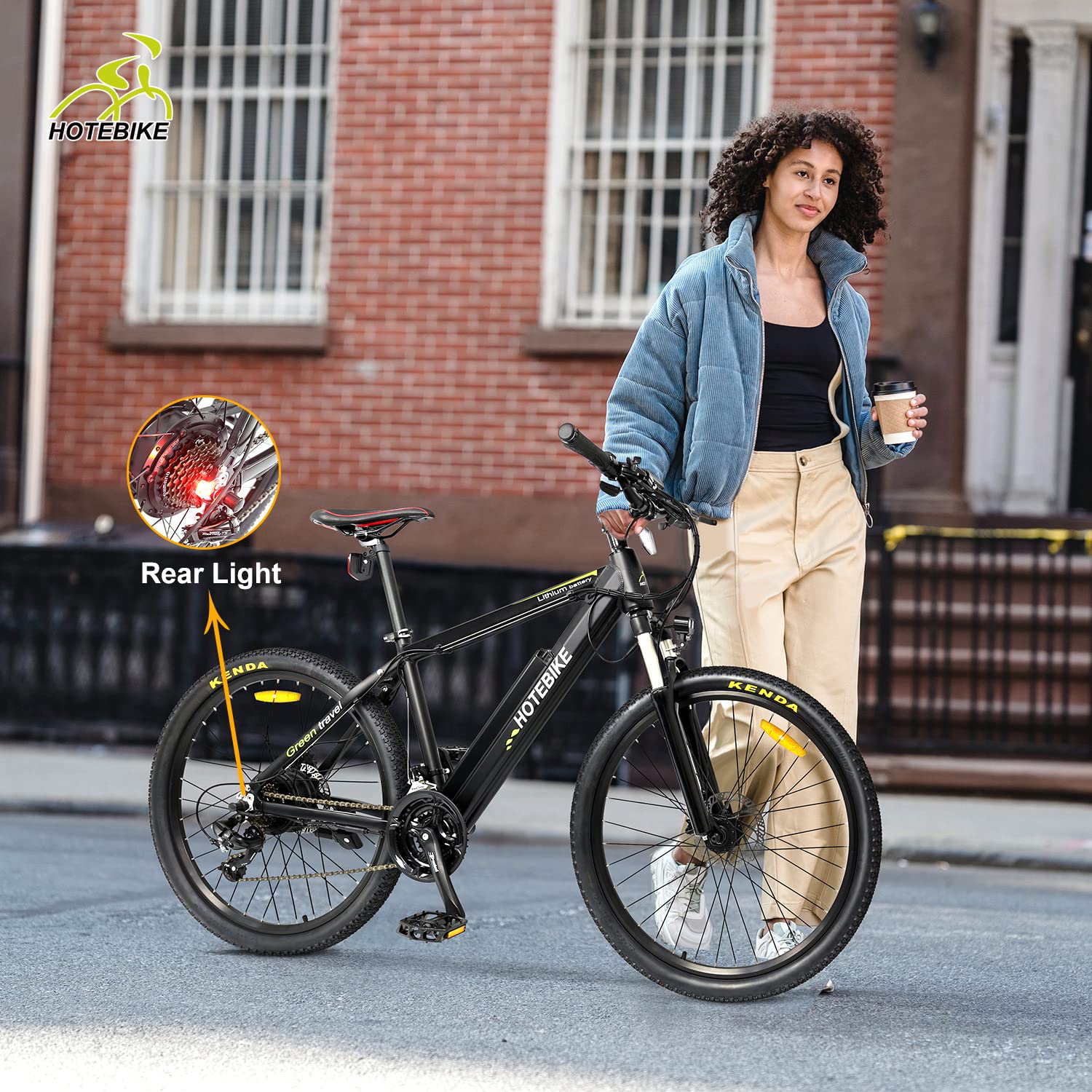 Electric Bike 750W 48V Mountain Ebikes 26