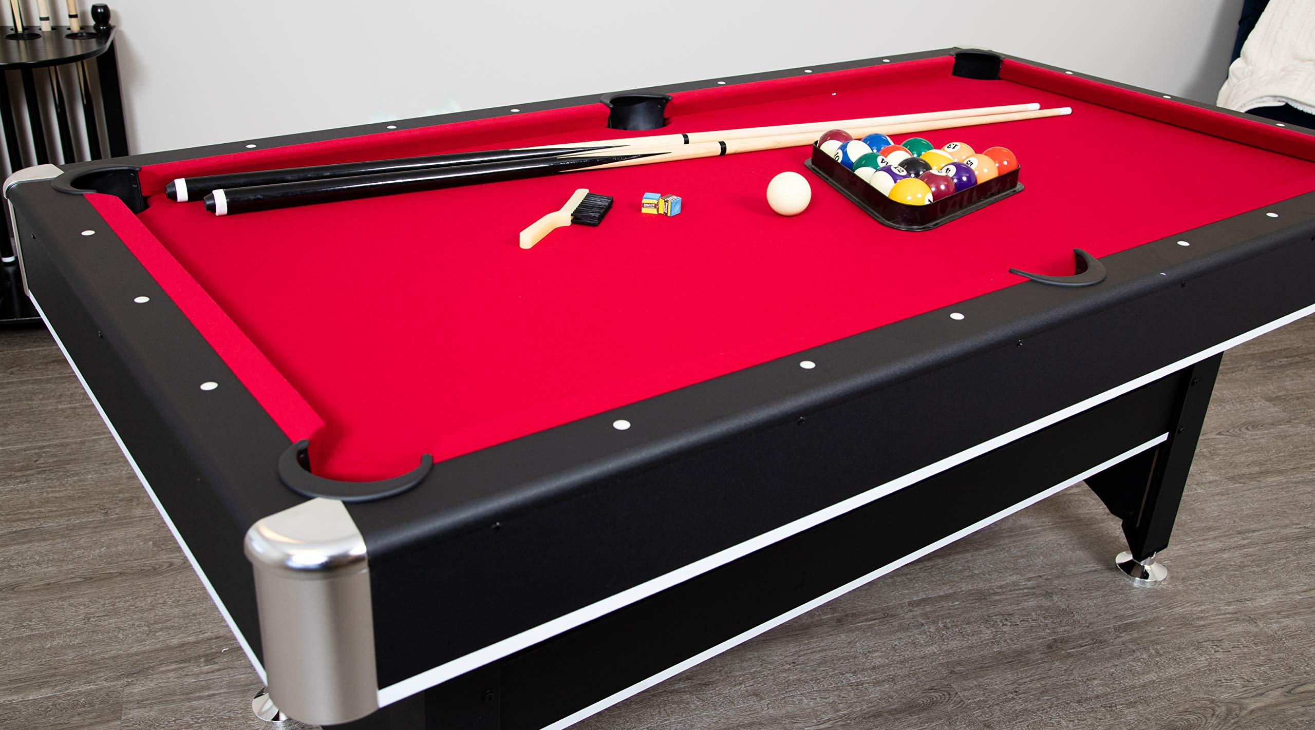 6-Ft Pool & Table Tennis Multigame Table for Family Recreation