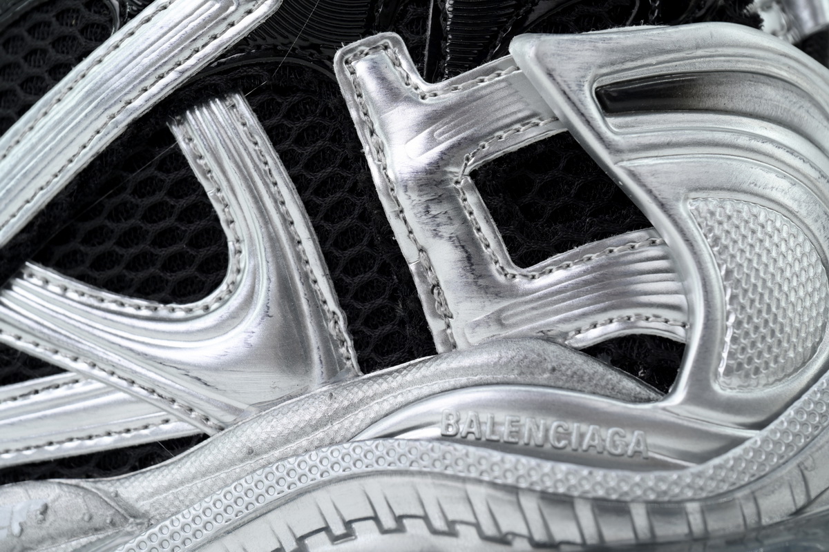 Balenciaga Runner Black Silver 853223 WRNLD 1125