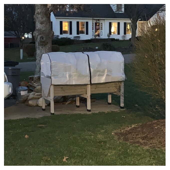 Wood Elevated Planter
