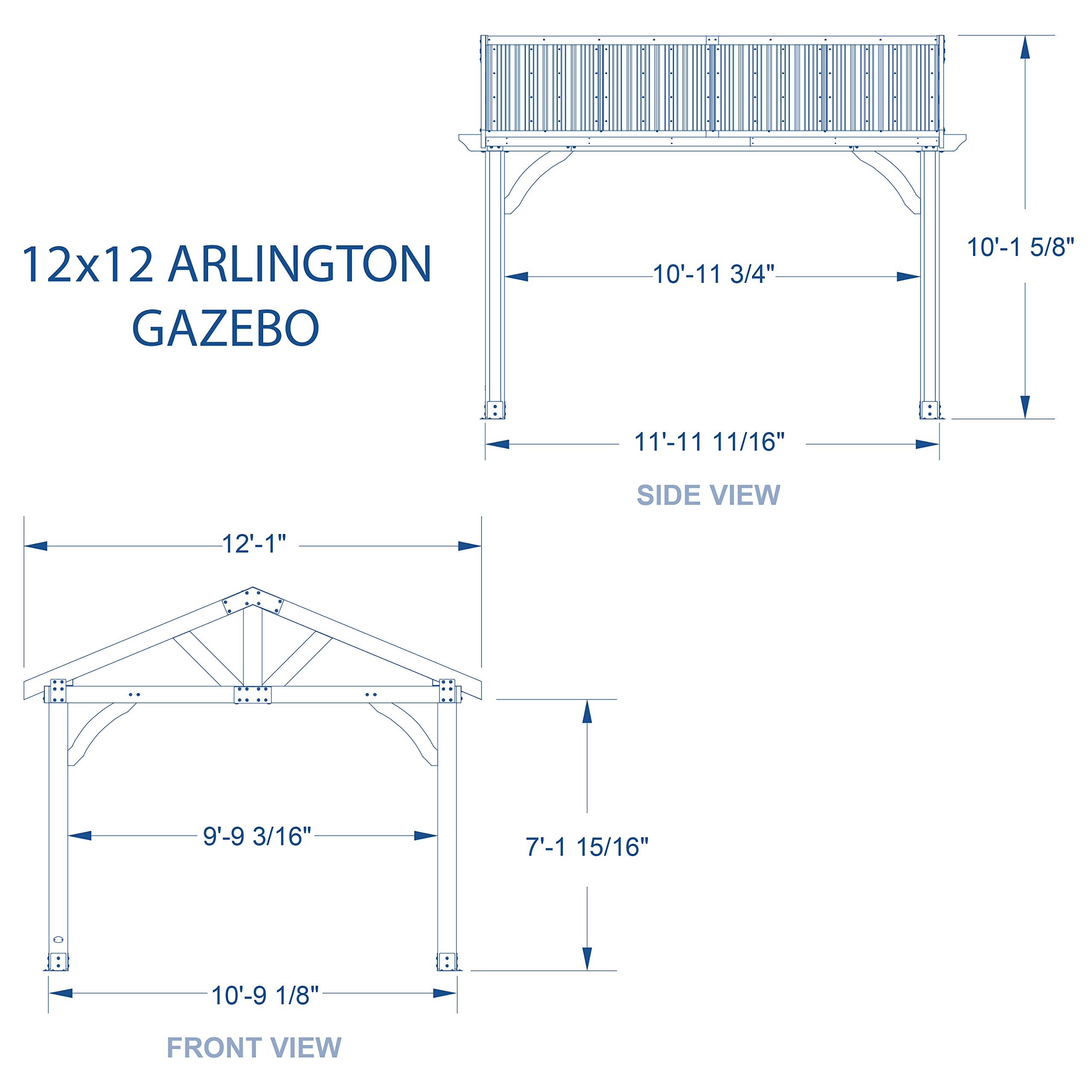 Arlington 12x12 Gazebo