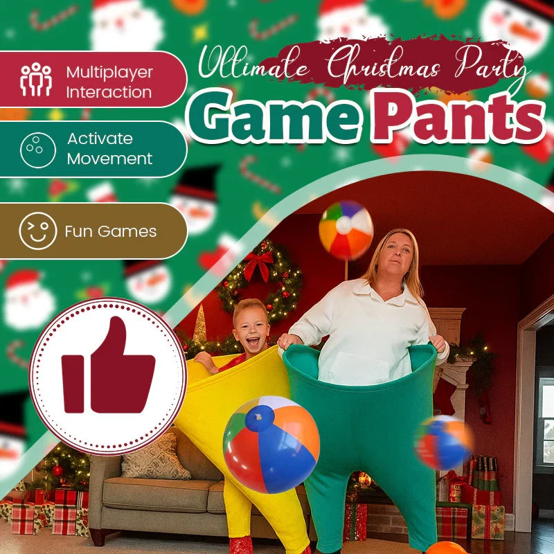 🎅60% Off The Second Item😂 The Ultimate Christmas Party Game Pants
