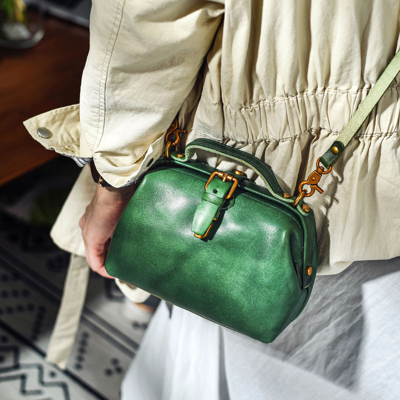 Vintage Green Doctor's Bag