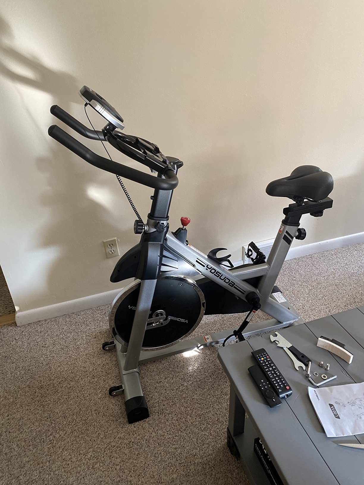 Indoor Cycling Bike Stationary Bike - Cycle Bike with Ipad Mount