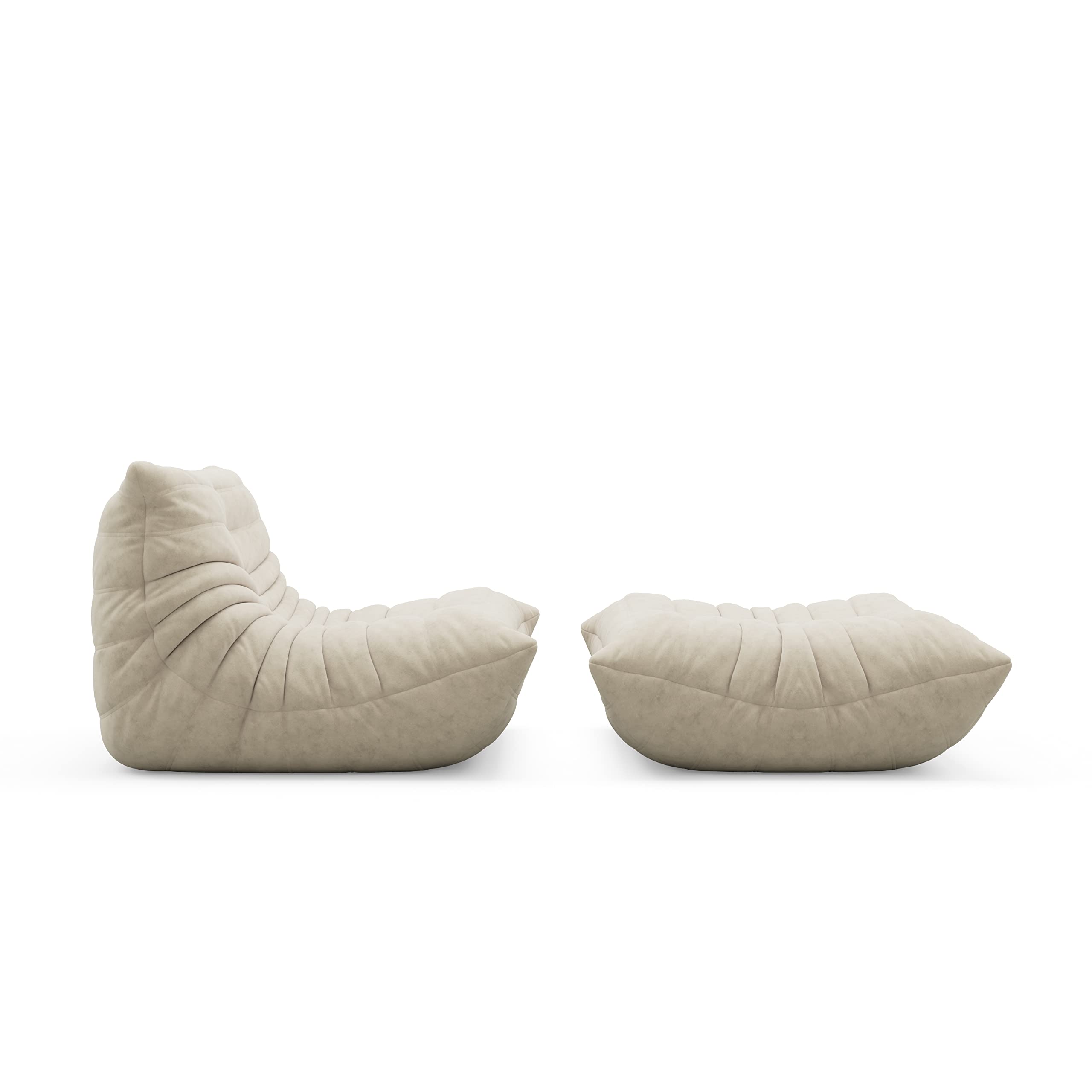 Chair with Ottoman