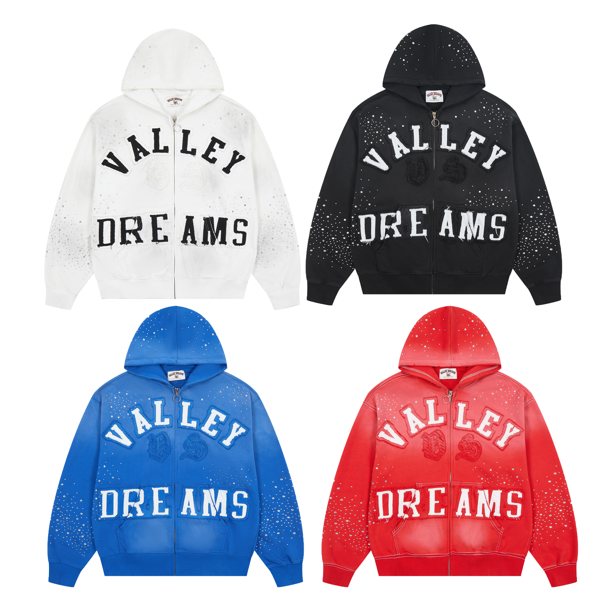 Vale Forever Classico Zip Up Hoodie