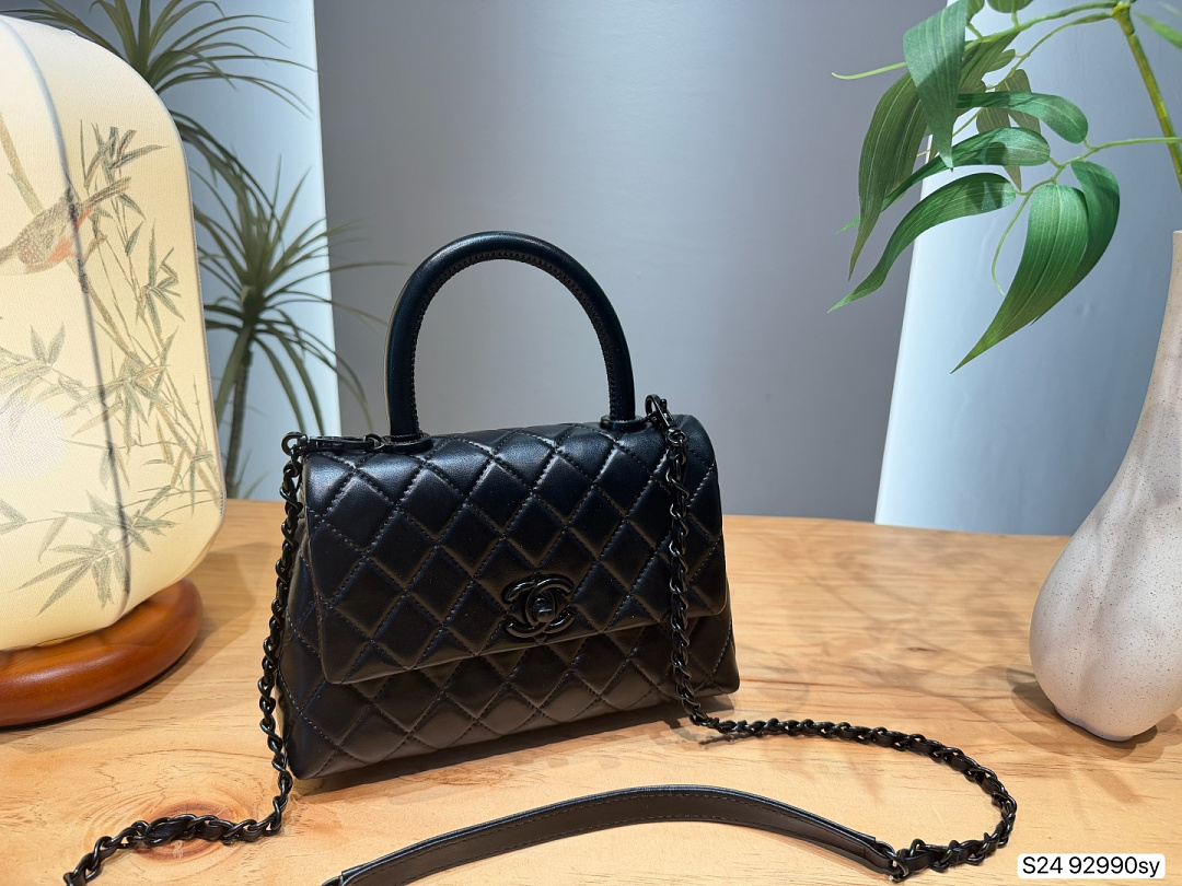 Chanel bag with top handle