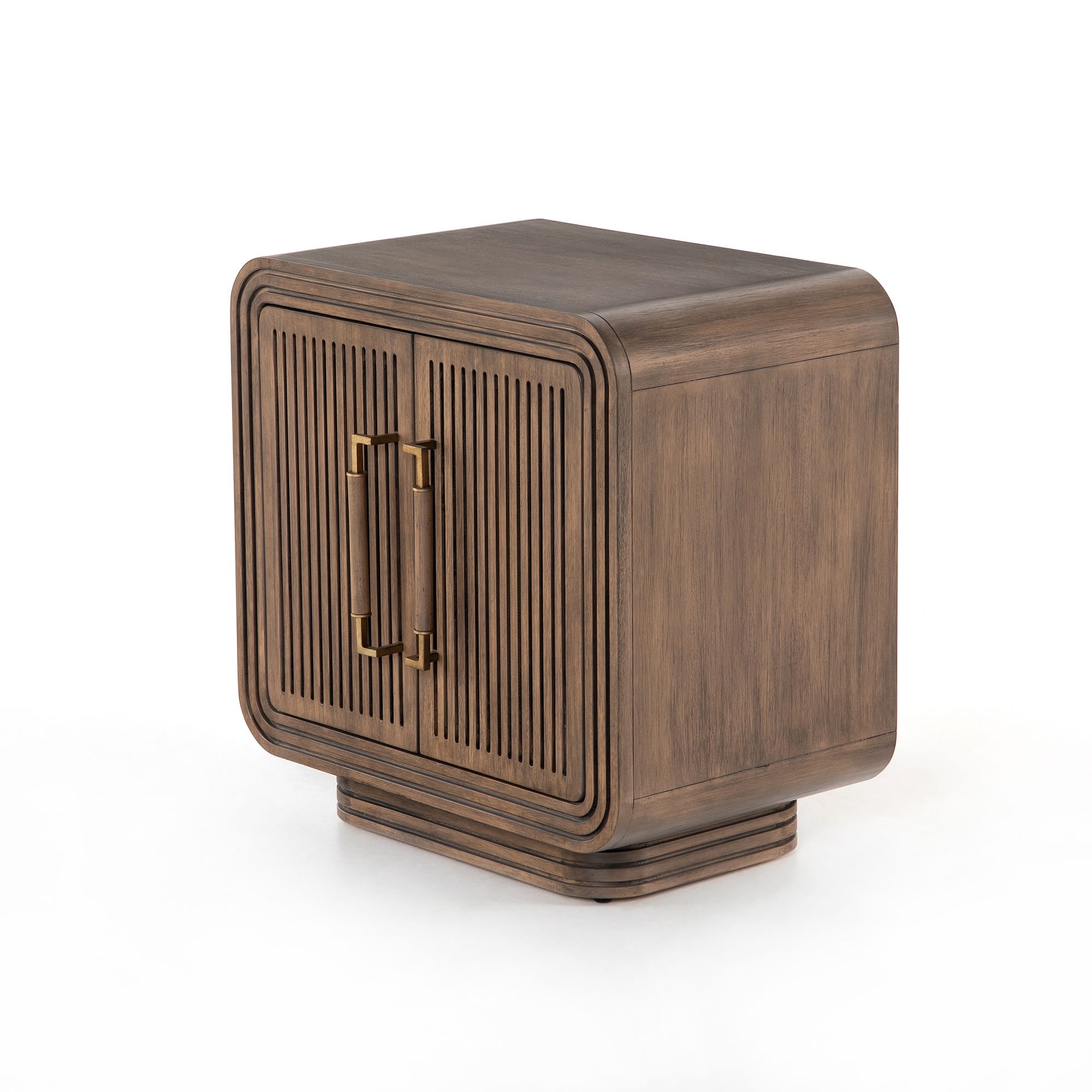 Grooved Base Nightstand (25")