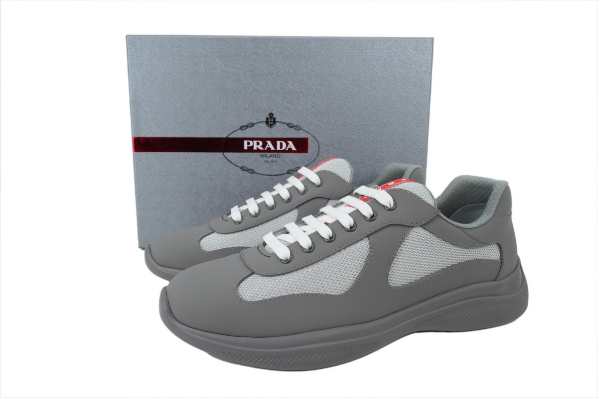 Prada America's Cup Sneakers Rubber Grey