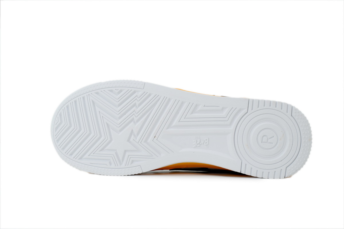A BATHING APE BAPE Grey Yellow Green OZXSHM327911Q