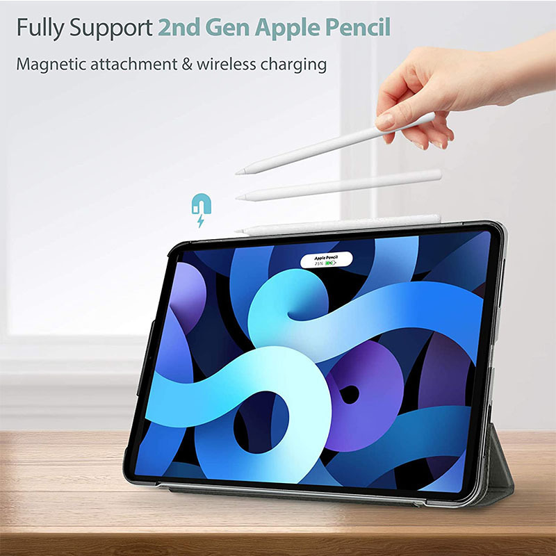 iPad Air 6 Protective Case Leather - back view