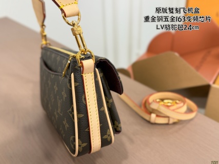 Louis Vuitton Vivacité Monogram Canvas Shoulder Bag