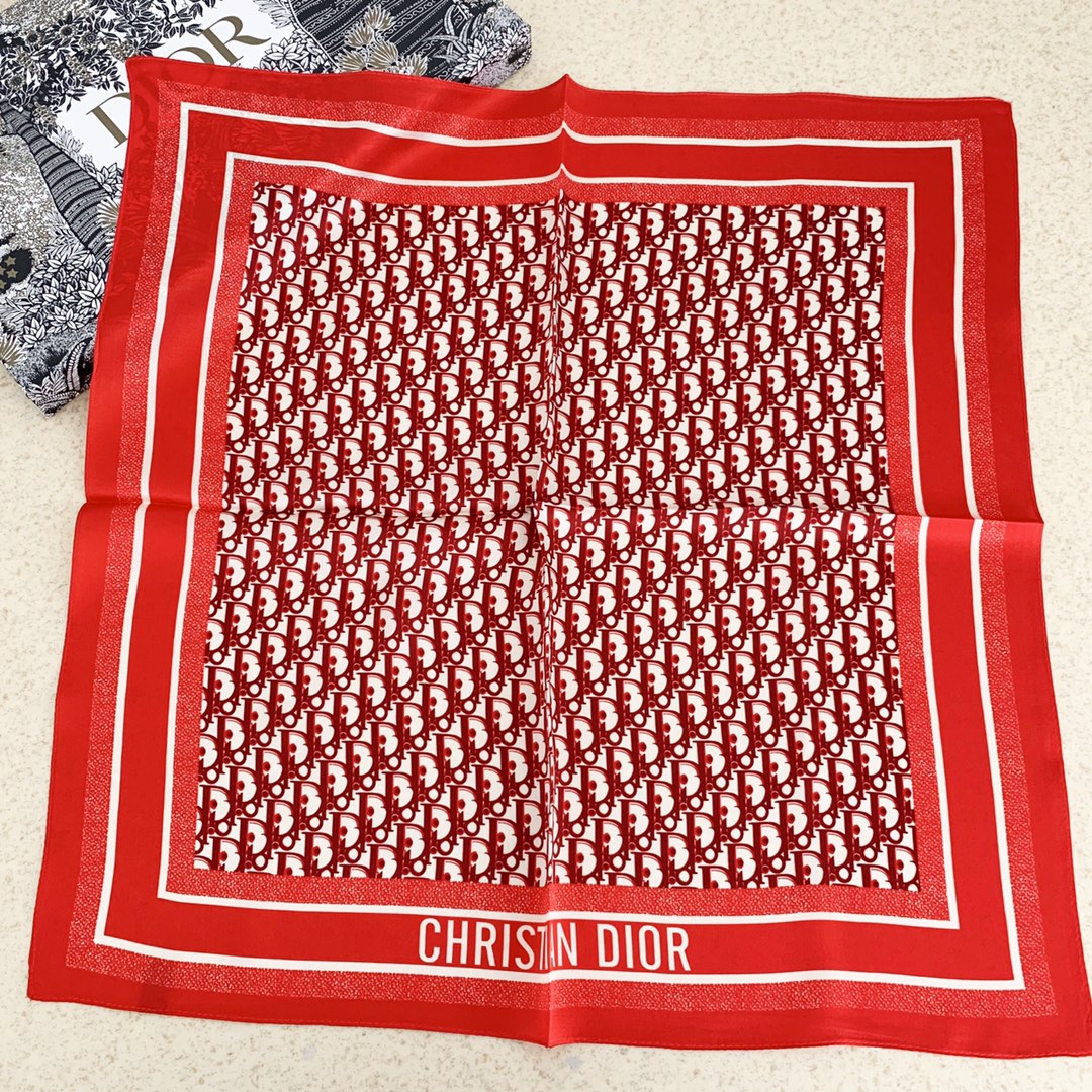 Dior Square Scarf Style 016