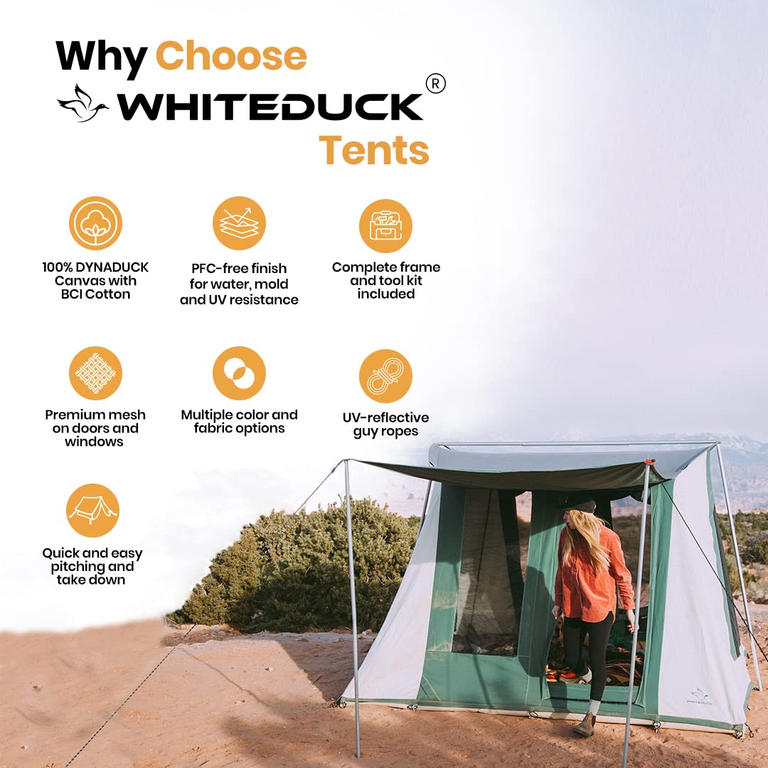 Canvas Cabin Tent - Waterproof